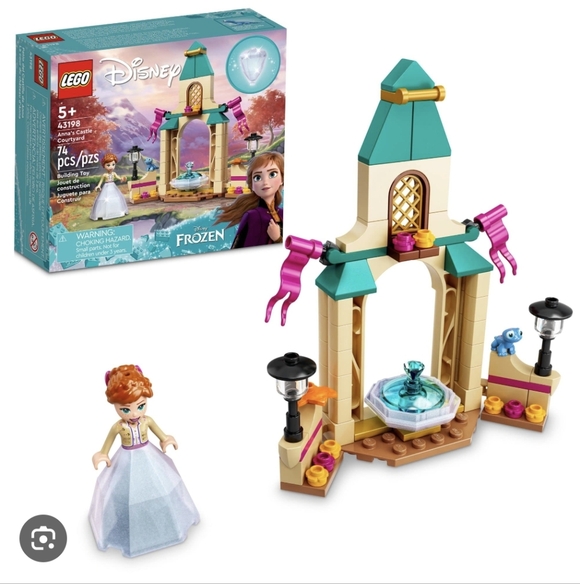 Lego Other - LEGO 43198 Disney Anna's Castle Courtyard Building Toy (Missing Anna)